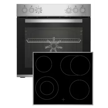 Beko BBUE12020X gatavošanas iekārta ar keramikas plīti un elektrisko cepeškrāsni
