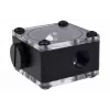 Alphacool Eisfluegel plūsmas indikators G1/4, kvadrātveida, acetāls, melns