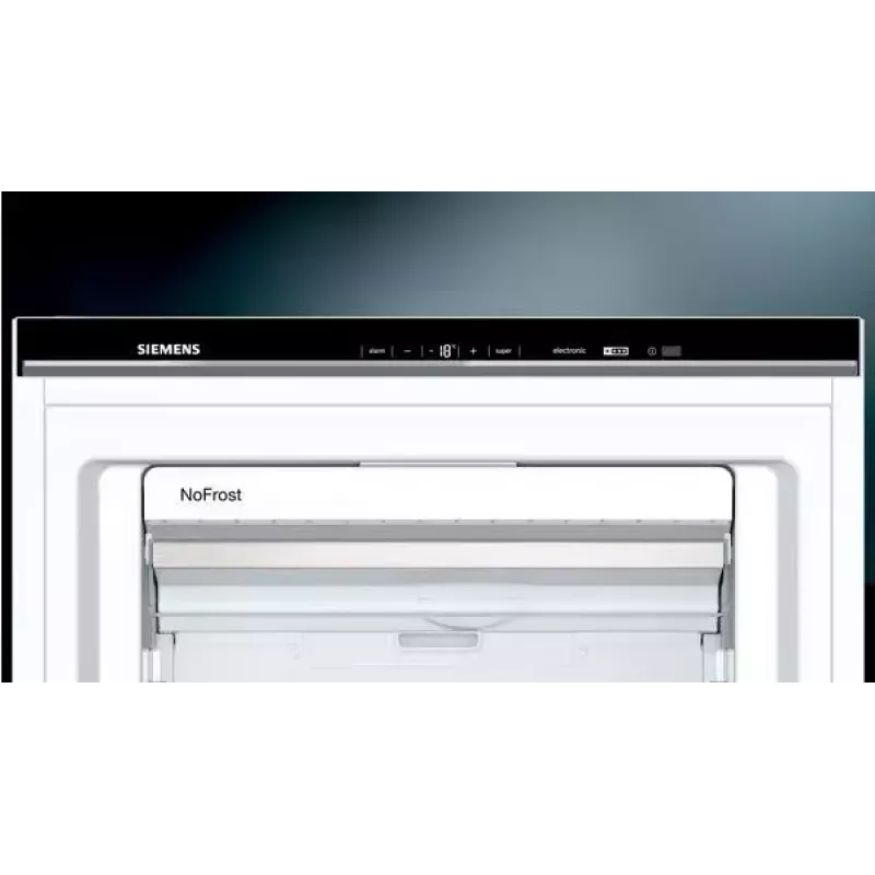 Saldētava Siemens iQ500 GS58NAWDV stāvošā saldētava 366 L balta