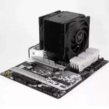 Dzesētājs Scythe Mugen 6 Dual Fan Black Edition 12 cm 300-2000 RPM