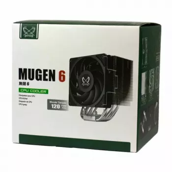 Dzesētājs Scythe Mugen 6 12 cm 300-2000 RPM Gaisa plūsma 102.44 m³/h