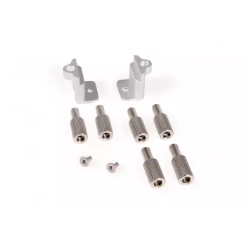 Alphacool 13538 Montāžas komplekts Alumīnijs Sudrabs 19,8x19x20mm
