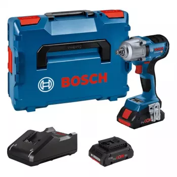 Bosch GDS 18V-450 HC Professional bezvadu triecienskrūvgriezis 2300 RPM melns, zils