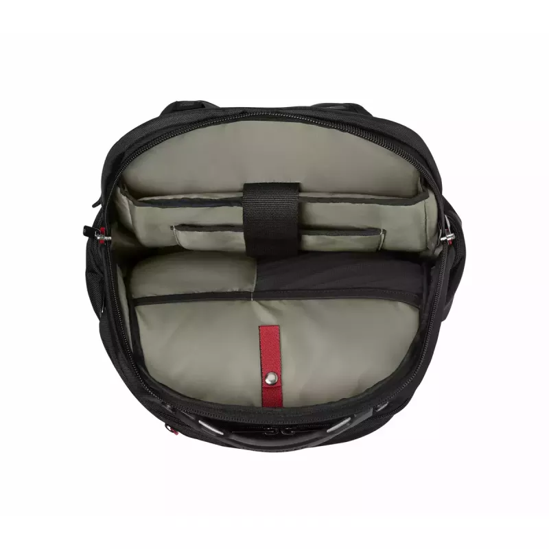 Ikdienas mugursoma Wenger SwissGear Meteor Melna Poliesters PVC rPET