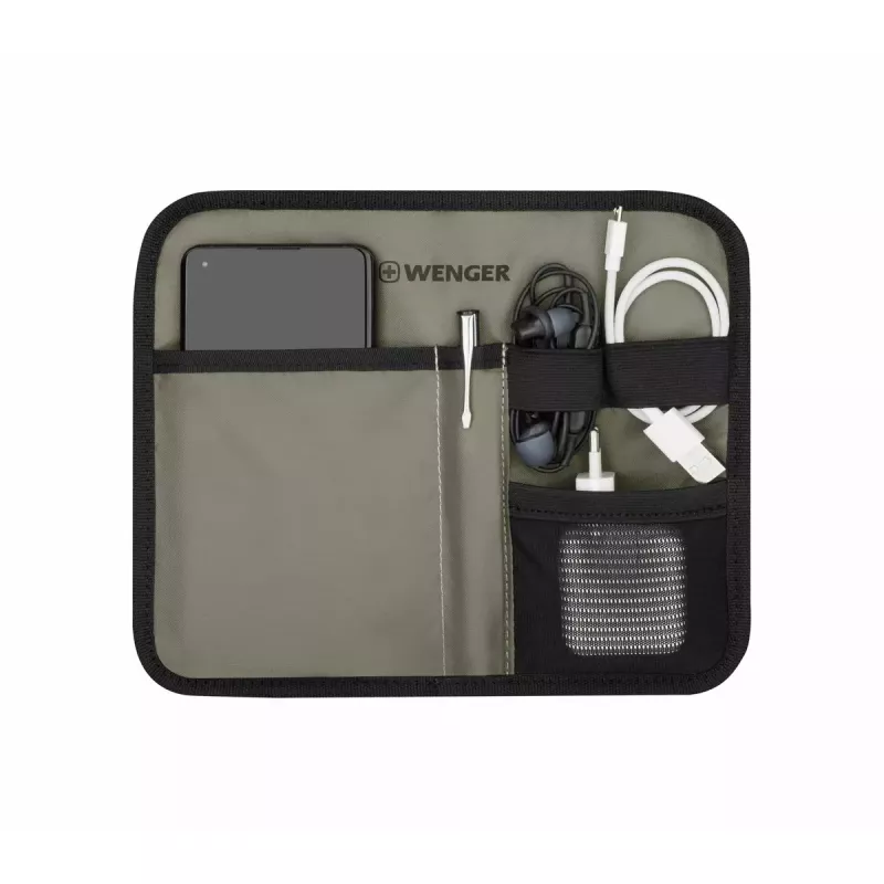 Ikdienas mugursoma Wenger SwissGear Meteor Melna Poliesters PVC rPET