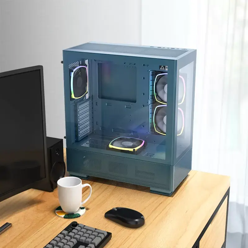PC korpuss Montech SKY TWO Midi Tower Blue