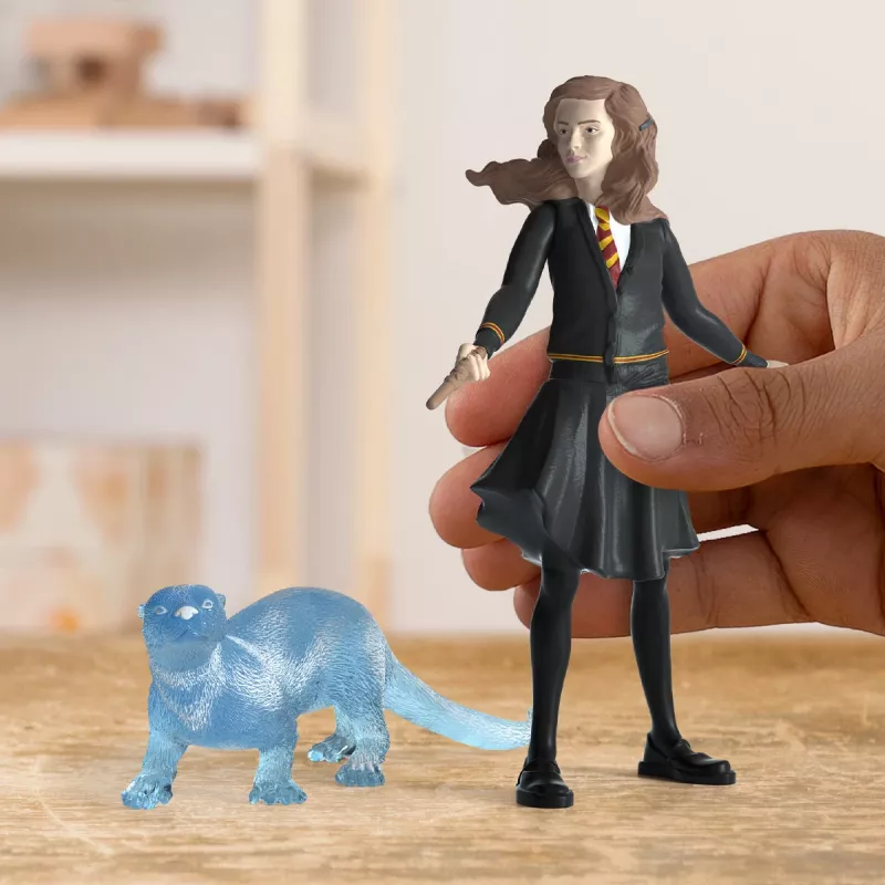 Schleich 42681 rotaļu figūriņa Wizarding World Harry Potter: Hermione Granger un Patronuss
