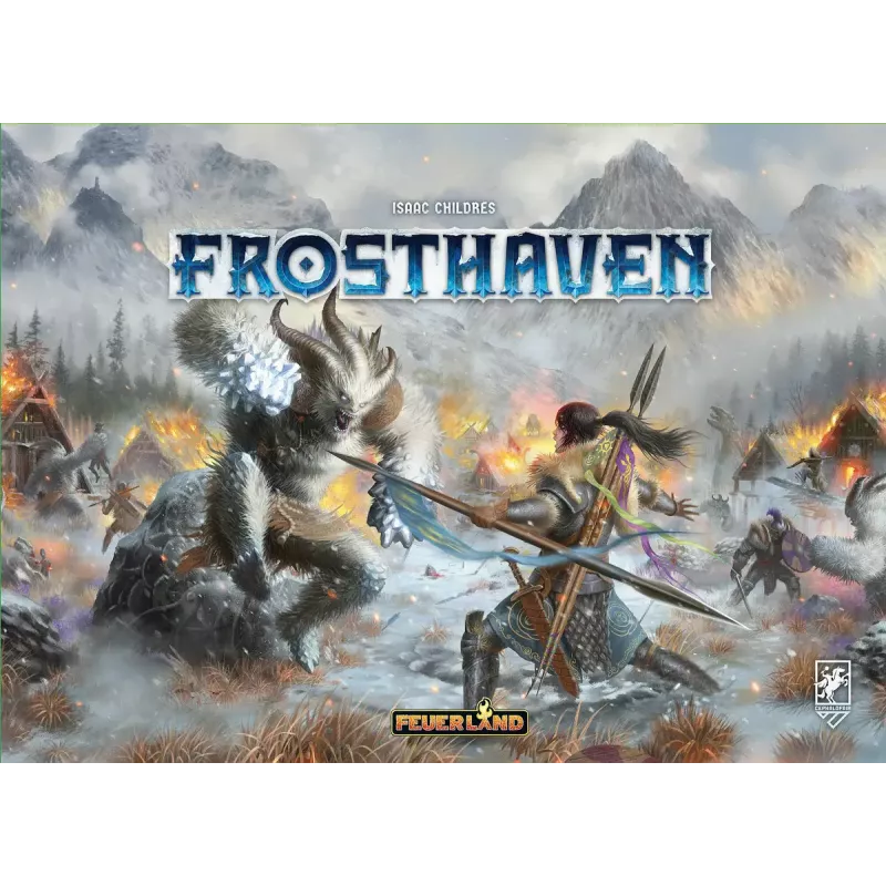 Galda spēle Pegasus Spiele Frosthaven — Stratēģija, 30 min spēles laiks, vecums 14+