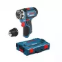 Bosch GSR 12V-15 FC Professional bezatslēgas urbjmašīna 600 g Melna, Zila