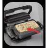 Kontakta grils Tefal GC7148 — 2000 W, nerūsējošā tērauda korpuss, regulējams termostats, režģa virsma