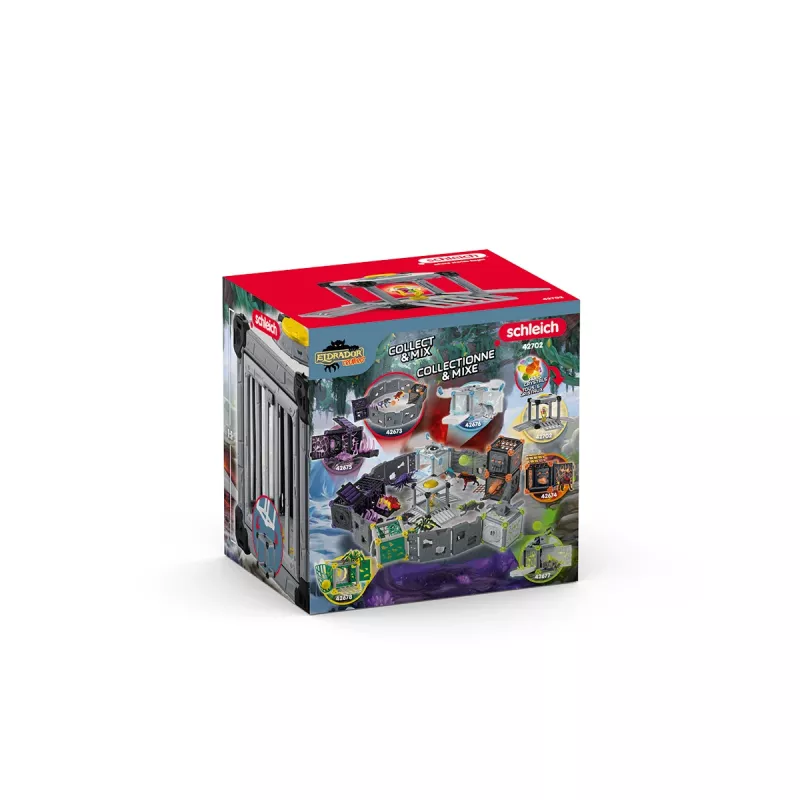 Schleich BattleCave Super Crystal Daudzkrāsains Piedzīvojumu Komplekts 1 Spēlētājs 6-12 Gadi