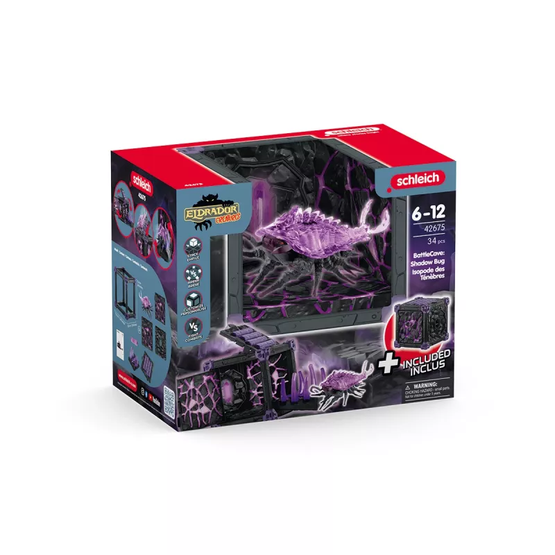 Schleich BattleCave Ēnu Blaktis Daudzkrāsains 42675