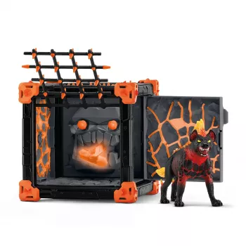 Schleich BattleCave Lava Hyena daudzkrāsains 42674
