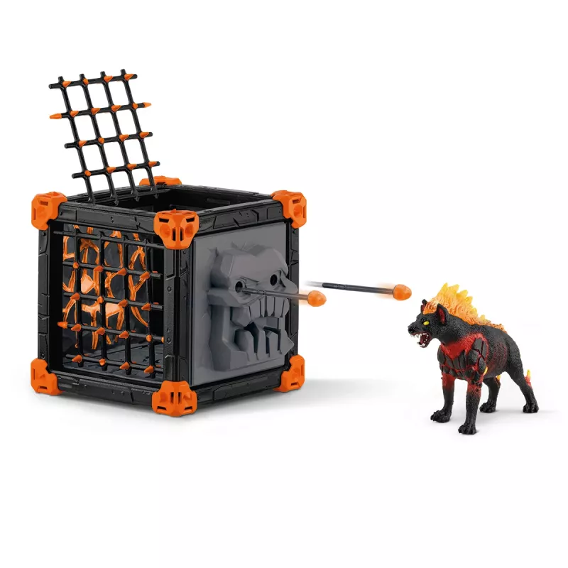 Schleich BattleCave Lava Hyena daudzkrāsains 42674