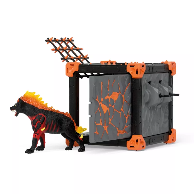 Schleich BattleCave Lava Hyena daudzkrāsains 42674