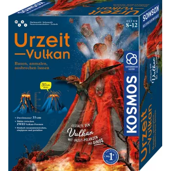 Kosmos Urzeit-Vulkan — vulkāna modelis, attīstība, 8+ gadi