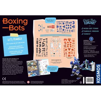 Kosmos Boxing Bots – robotu būvēšanas komplekts, inženierija, 10+ gadi