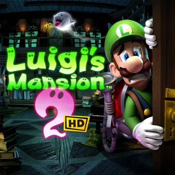 Nintendo Luigis Mansion 2 HD standarta izdevums (vācu, holandiešu, angļu, spāņu, franču, itāļu, japāņu, korejiešu, portugāļu, krievu) Nintendo Switch
