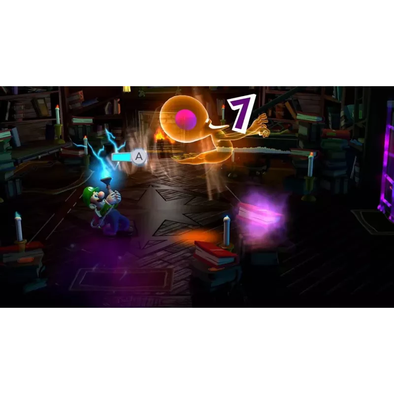 Nintendo Luigis Mansion 2 HD standarta izdevums (vācu, holandiešu, angļu, spāņu, franču, itāļu, japāņu, korejiešu, portugāļu, krievu) Nintendo Switch
