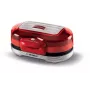Ariete 205 Hamburger Maker Party Time, Hamburgeru gatavošanas iekārta, 1200 W, Dubultās nepiedegošās plāksnes, 2 nodalījumi, Viegli tīrāma, Sarkana