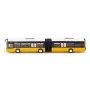 Siku posmotais autobuss tirkīza/balts – metāla mēroga modeļauto kolekcijai