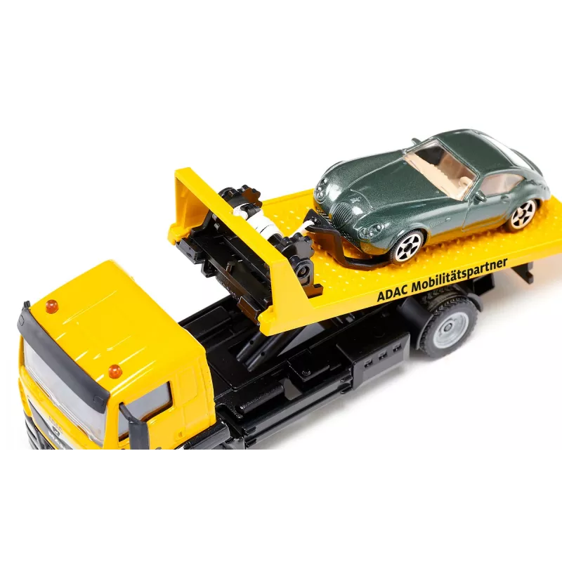 Auto modelis Siku MAN avārijas dienesta auto ADAC, salikts, mērogs 1:55, 58×170×57 mm