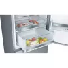 Ledusskapis-saldedtava Bosch Serie 6 KGE398IBP — 343 L, nerūsējošais tērauds, labās puses eņģes