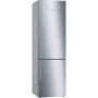 Ledusskapis-saldedtava Bosch Serie 6 KGE398IBP — 343 L, nerūsējošais tērauds, labās puses eņģes