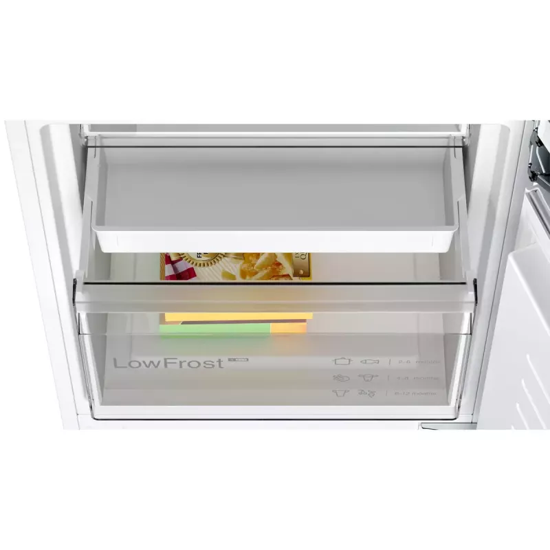 Bosch Serie 4 KIV86VSE0 ledusskapis ar saldētavu Iebūvējamais 267 L