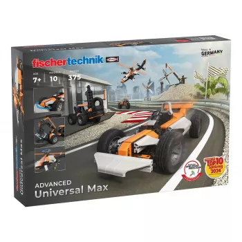 Fischertechnik Advanced Universal Max model sets komplekts 571904 — modulārs mehānisks būvēšanas komplekts