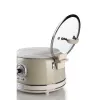 Ariete 2904 Rīsu plīts - Elektriskā rīsu plīts ar keramikas bļodu - Pašdarināts suši - Multivāre - Vintage līnija - 3.5 L - 650 W - Bēša