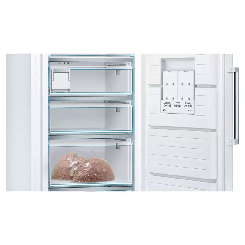 Bosch Serie 6 GSN58AWCV saldētava, brīvi stāvoša, 366 L, balta