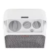 Unold 86450 elektriskais ventilatorsildītājs 2000 W, pelēks/balts