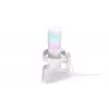 PC mikrofons ENDORFY AXIS Streaming White — USB, kardioīds, 30–18 kHz, 192 kHz/24-bit, galda statīvs, izslēgšana, austiņu izeja
