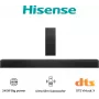 Hisense HS2100 Soundbar, 2.1 kanāli, 240 W, DTS Virtual:X, Dolby Digital Plus