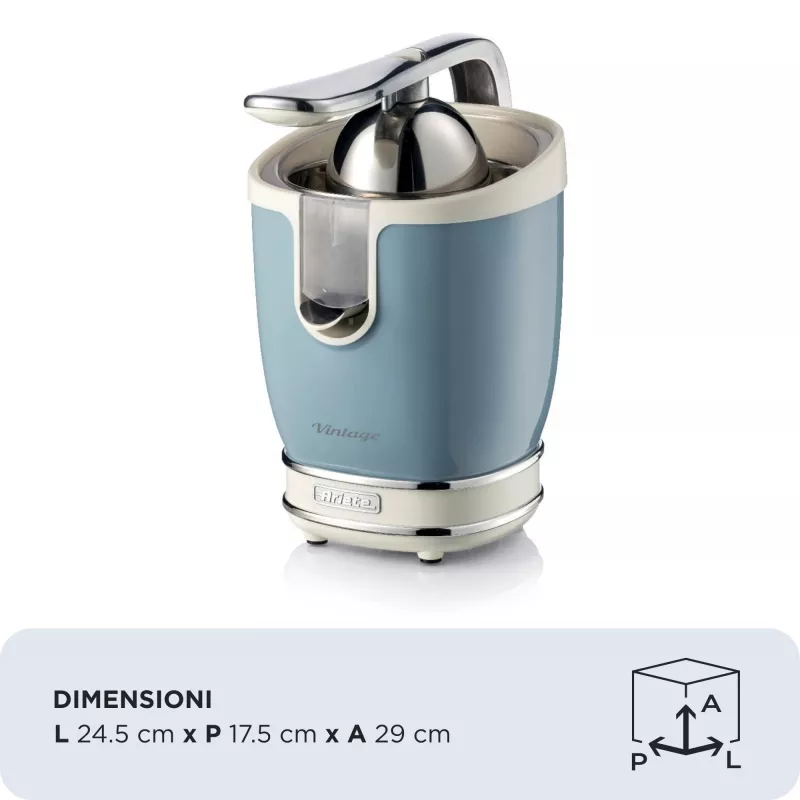 Elektriskais citrusaugļu spiedes Ariete 0413/05 0.6L 85W Zils