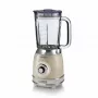 Ariete 583, Vintage Blender ar 1.5 litru stikla trauku, 4 nerūsējošā tērauda asmeņiem, 4 ātrumiem + Pulse, 1000 W, bēšs