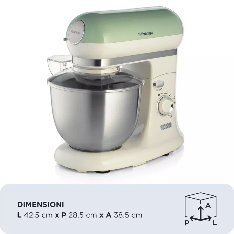 Virtuves kombains Ariete 1588 2400 W 5.5 L Zaļš Balts