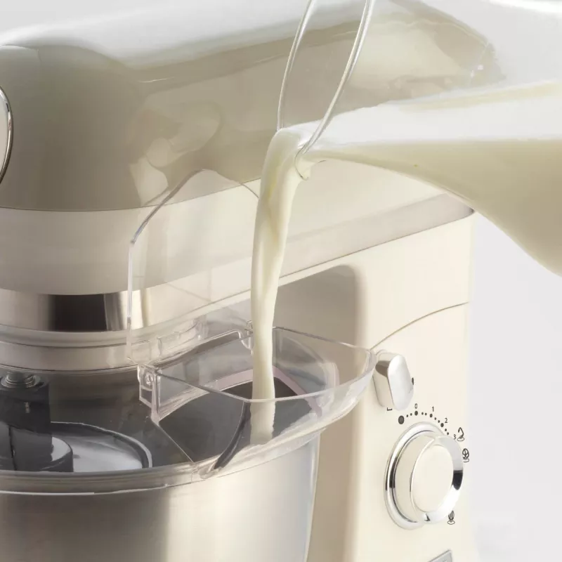 Ariete 1588 Vintage Planetārais Mikseris, 5.5 L, 2400 W, 7 ātrumi, Pasteļbežs