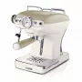 Kafijas automāts Ariete 1389 Vintage Espresso - manuālā espresso kafijas automāta maltai kafijai un ESE paciņām, pasteļbēšā krāsā