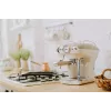 Kafijas automāts Ariete 1389 Vintage Espresso - manuālā espresso kafijas automāta maltai kafijai un ESE paciņām, pasteļbēšā krāsā