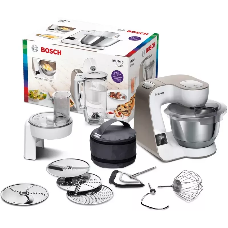Bosch MUM5XW20 virtuves kombains 1000 W 3.9 L Balts