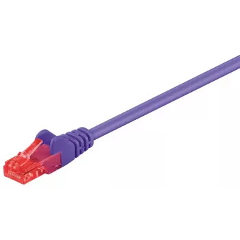 Tīkla kabelis Goobay 95263 Violet 1 m Cat6 U/UTP