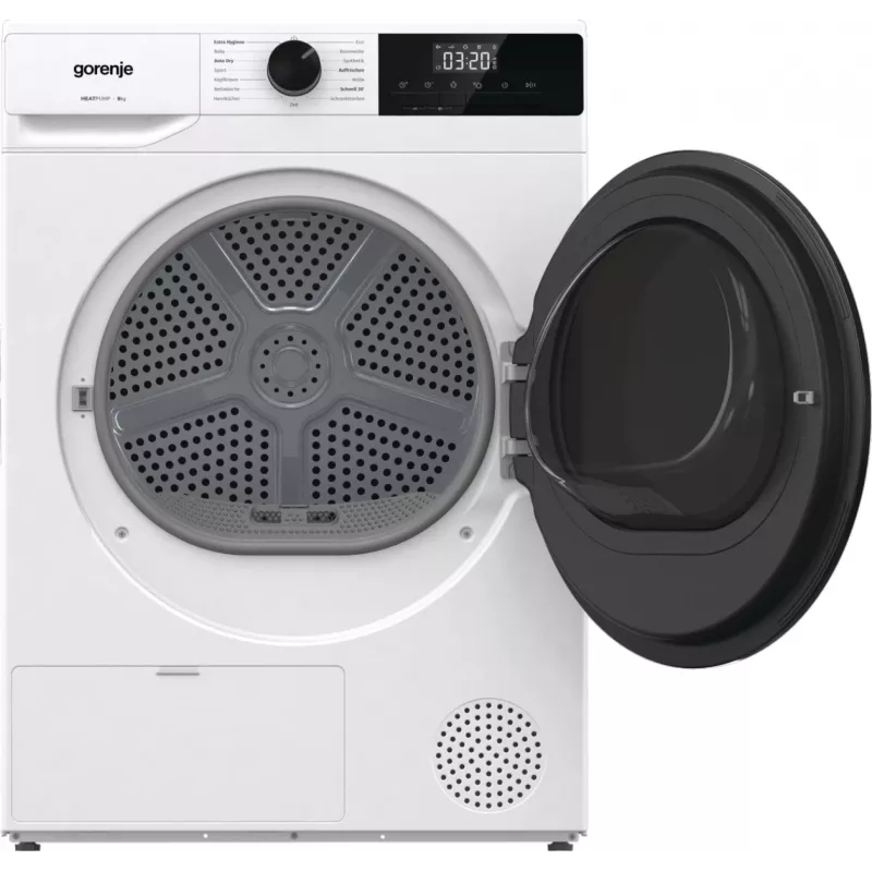 Gorenje DHNA92/DE žāvētājs Brīvi stāvošs Priekšējā ielāde 9 kg Balts