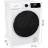 Gorenje DHNA92/DE žāvētājs Brīvi stāvošs Priekšējā ielāde 9 kg Balts