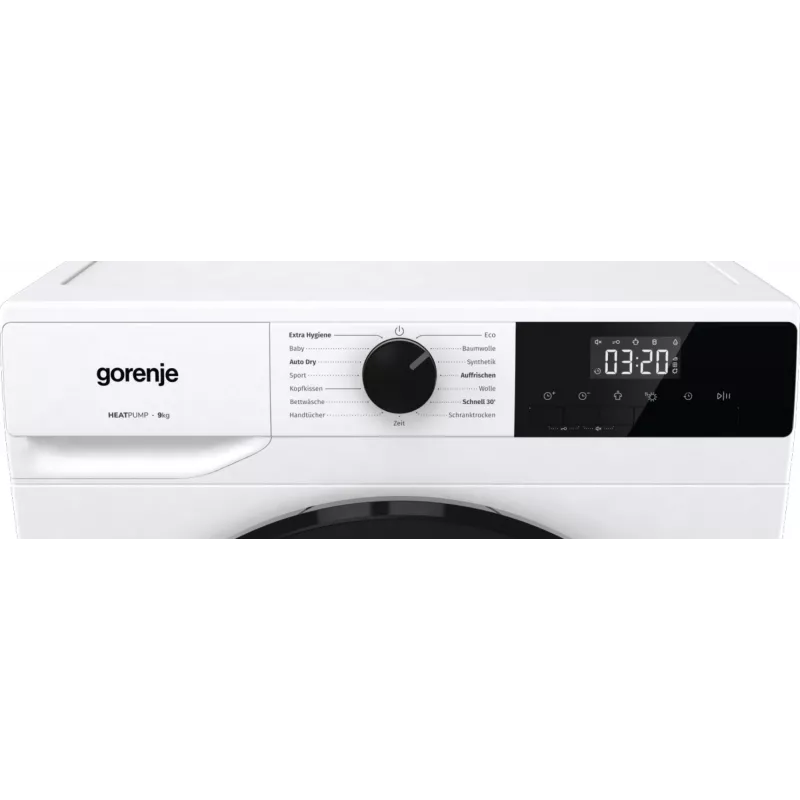 Gorenje DHNA92/DE žāvētājs Brīvi stāvošs Priekšējā ielāde 9 kg Balts