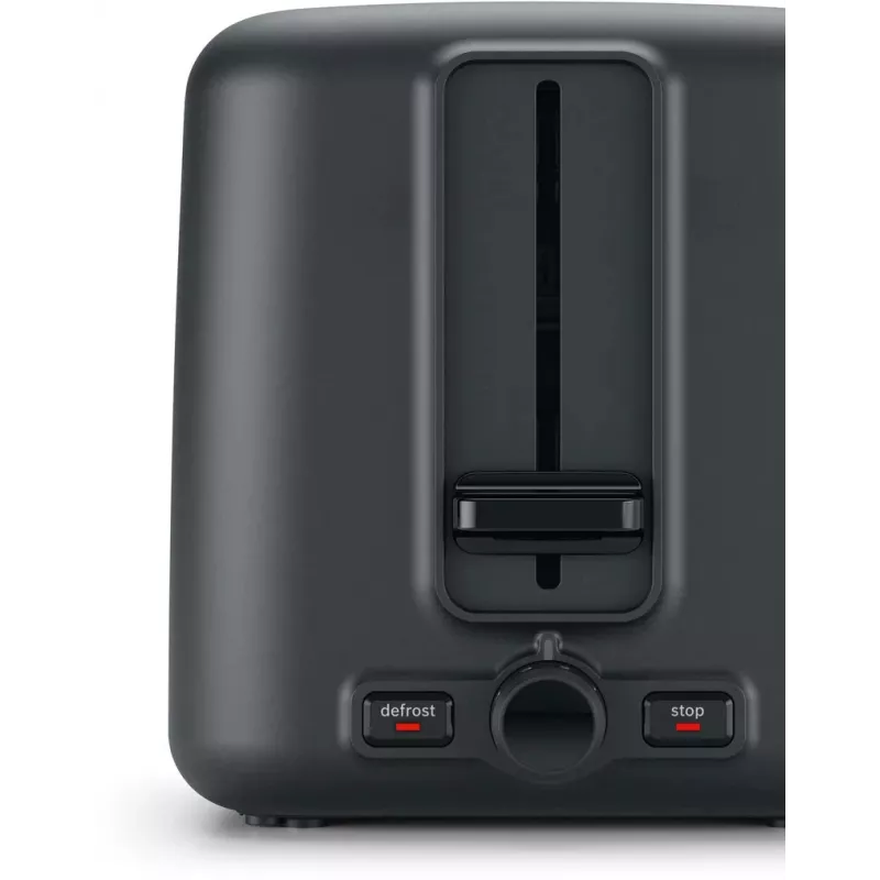 Bosch TAT3P424DE tosters 2 šķēlēm 970 W Melns, Sarkans