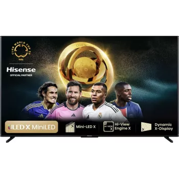 Hisense 85UXNQ 2.16 m (85 inch) 4K Ultra HD Smart TV Wi-Fi Melns, Pelēks 700 cd/m²