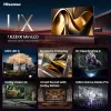 Hisense 85UXNQ 2.16 m (85 inch) 4K Ultra HD Smart TV Wi-Fi Melns, Pelēks 700 cd/m²