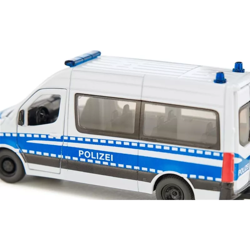 Siku 2305 rotaļu policijas furgons Mercedes-Benz Sprinter